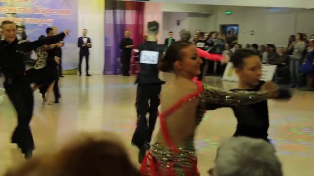 СЗФО Юниоры 2 1/4 самба смотреть онлайн