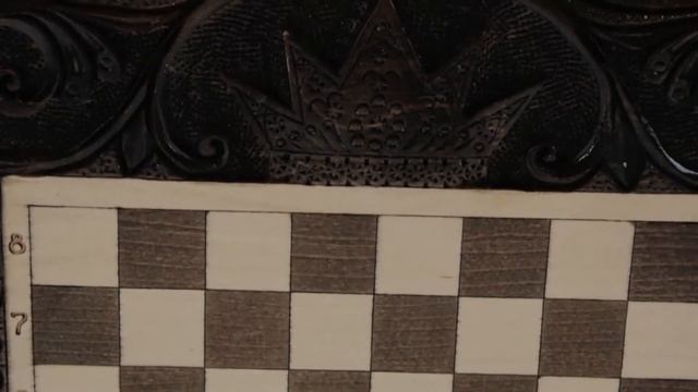 Шахматы + нарды резные "Корона" 50, Haleyan смотреть онлайн