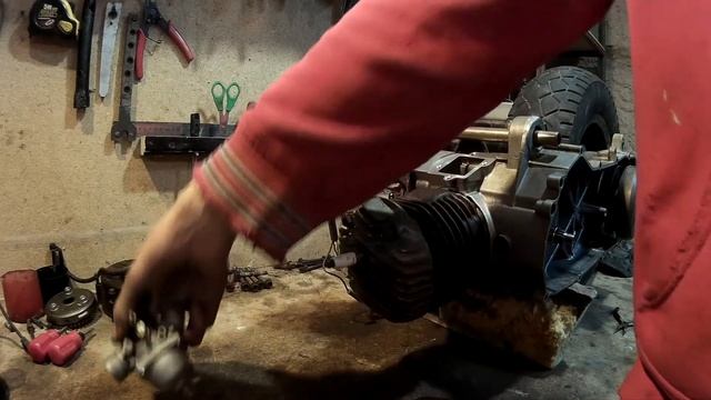 Yamaha bws 100\ часть 2\ ремонт двигателя. смотреть онлайн