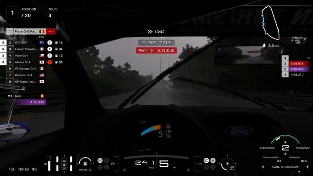 Gran Turismo 7 - LeMans 30min #110 : Ford Focus Gr.B '15 ~ 700pp. PS5 смотреть онлайн