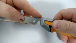 Fiskars pro универсальный, строительный, сегментный нож.