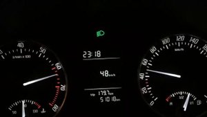 Динамика разгона Skoda Octavia a5 1,6 mpi