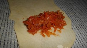 Слойки с капустой