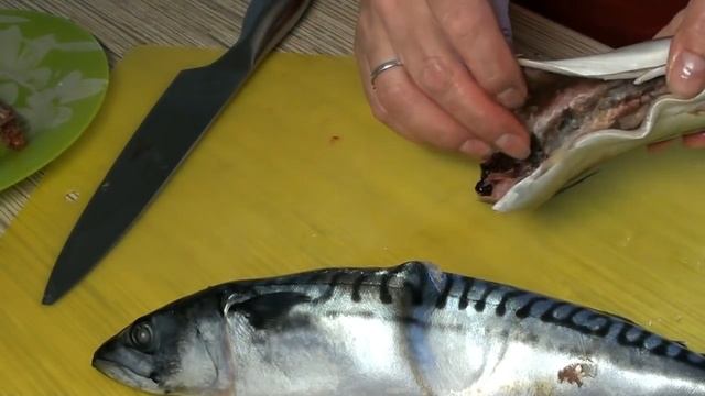 Скумбрия в маринаде. Просто и вкусно !