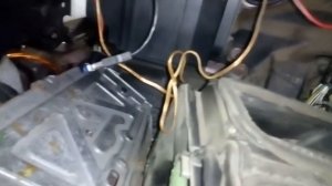 Снятие моторчика печки Аккорд 5 96 года.
