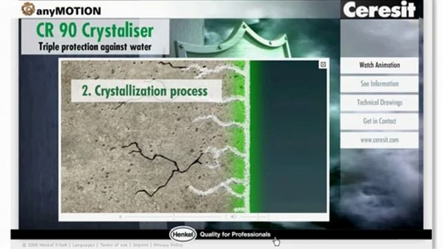 Henkel Ceresit CR90 Microsite 2008 смотреть онлайн
