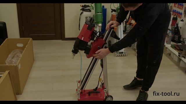 Распаковка установки алмазного бурения MESSER DM250E-N
