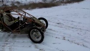 Самодельный Багги с двигателем от "дельты"