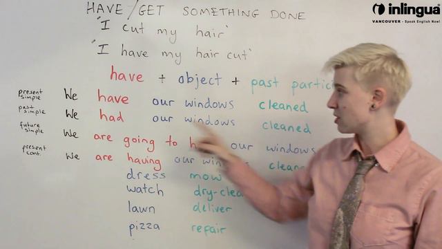 Have or Get Something done - English Lessons with inlingua Vancouver
