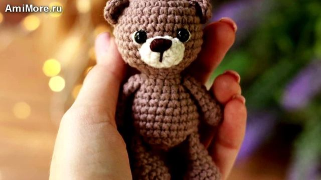 Амигуруми: схема Мини мишка | Игрушки вязаные крючком