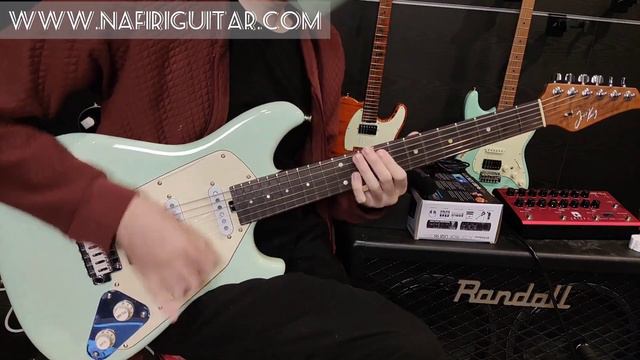 AGUDA JERRY KING STEAMTONE 1981 In Surf Green Finish! Quick Preview & Sound Test смотреть онлайн