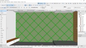 WALL PANEL USING CADIMAGE IN ARCHICAD 25