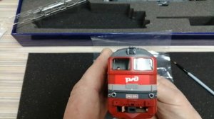 Обзор 2 м 62 в РЖД раскрасе. Подарок от ДЕДА МОРОЗА ИЗ ВЬЕТНАМА.