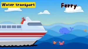 Transportation | Vehicles Name |Transport Vocabulary for kids |