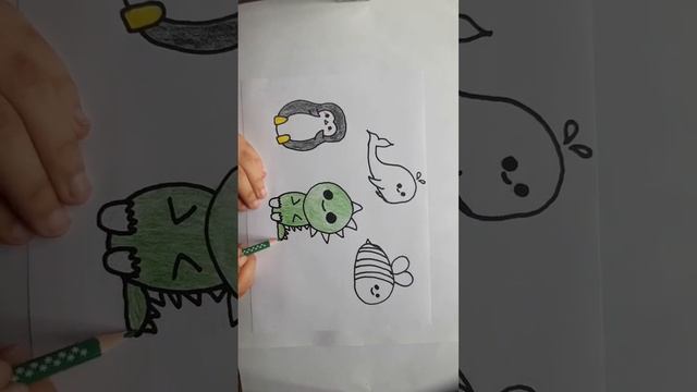 Drawing cute animals | Рисуем милых животных #drawingcute #drawing