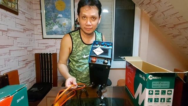 Unboxing of MailTank inverter welding machine MMA-305G and variable speed angle grinder SH02.
