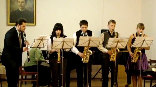 А. Островский - "Я тебя подожду" Исп. эстрадный ансамбль дух. инстр. (Декабрь 2012) смотреть онлайн