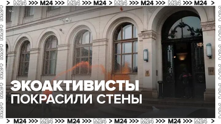 Экоактивисты распылили краску на здание министерства транспорта Германии - Москва 24