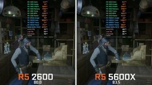 Ryzen 5 2600 vs Ryzen 5 5600X - Test in 7 Games (RX 580)