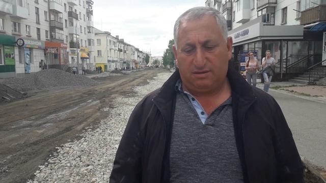 Вартан Нарибекян о ходе ремонта улицы Ленина/ www.krasnoturinsk.info смотреть онлайн