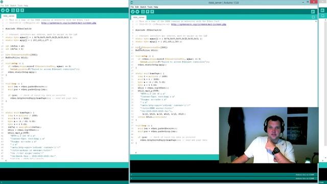Arduino Ethernet connecting through a ENC28J60 Device Part 12