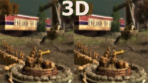 Toy Soldiers  3D video SBS VR box google cardboard
