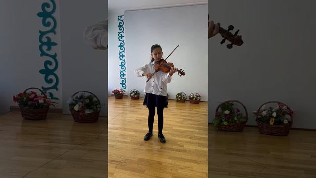 Байқоңыр Айша. 11 лет. Казахстан- г. Астана. КазНУИ. Этюд 2. А. Роде.