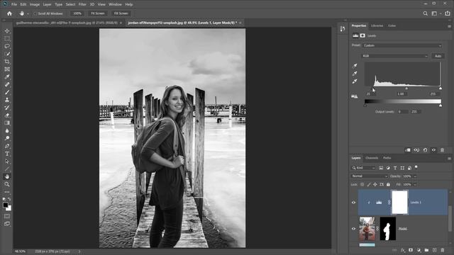 How To Match a Subject Into ANY Background In Photoshop! Compositing Tutorial смотреть онлайн