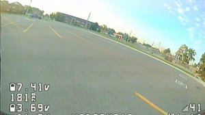 Mobula 8 Analog VTX range test