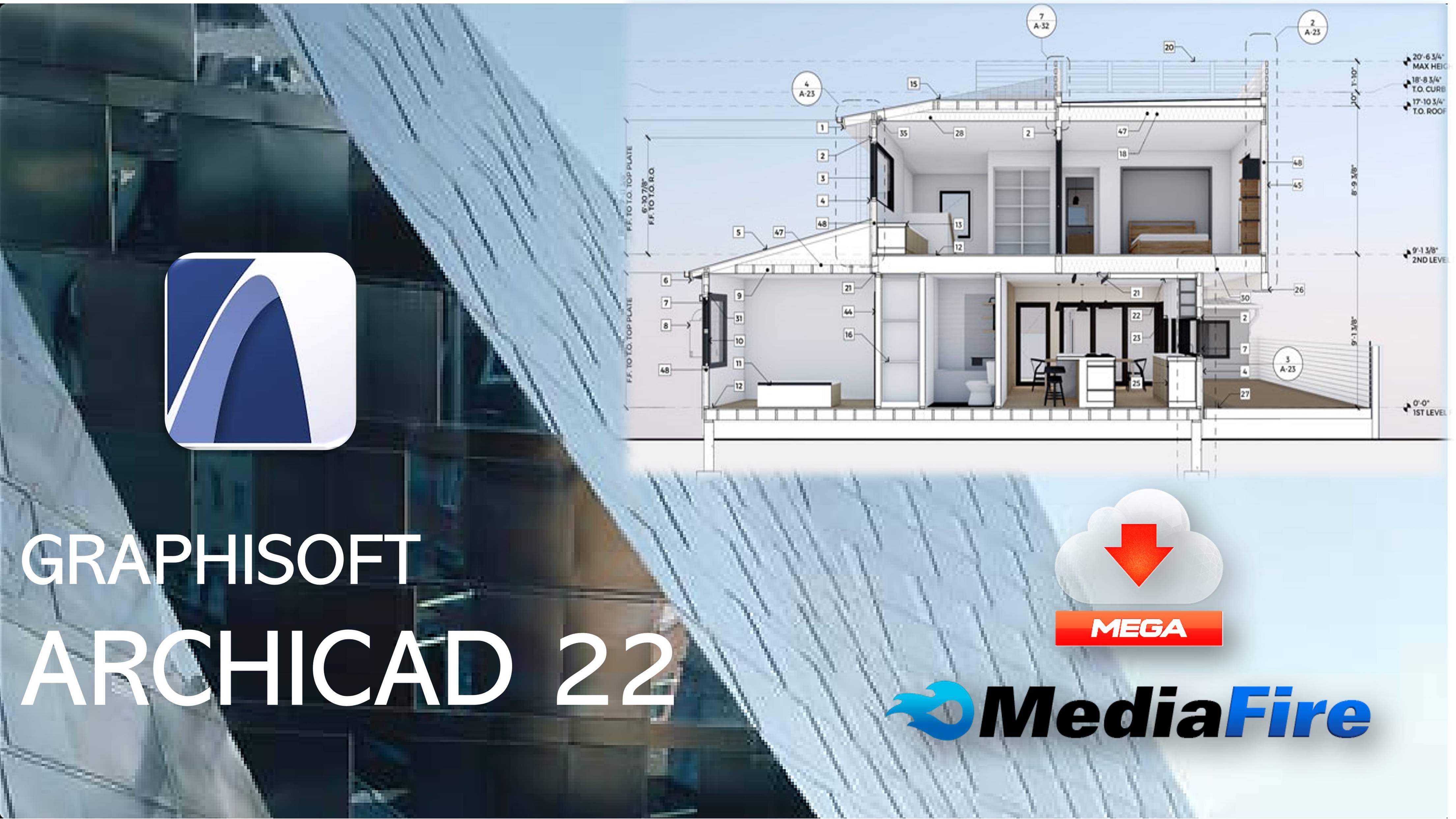 Descargar Instalar y Activar ARCHICAD 22 / Español / LICENCIA ILIMITADA смотреть онлайн
