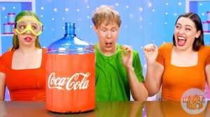 Большая, Средняя или Маленькая тарелка Челлендж | Битвы с едой от Multi DO Challenge