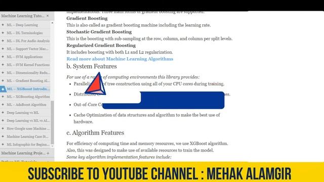 XGBoost Machine Learning Algorithm for Classification and Regression