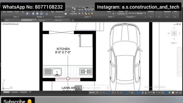 18' X 39' Small House Plan 1BHK With Car Parking | 702 sqft 78गज घर का नक्शा कार पार्किंग के साथ. смотреть онлайн