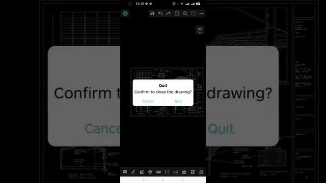 Convert pdf to cad with DWG FastView for Mobile