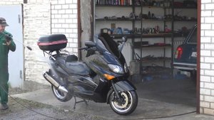 Мото сезон открыт. Первый выезд  Ямаха Т-Макс 500  (Yamaha T-Max 500) -