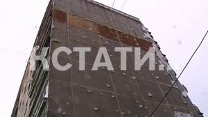 Унесенные ветром стены - последствия грозы в Нижнем Новгороде