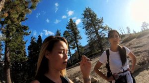 Hiking to a Beautiful Sunset at Sentinel Dome and Taft Point in Yosemite National Park