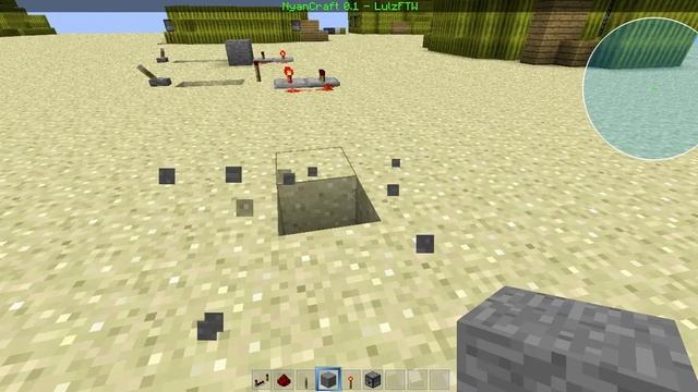 Как завести мотор в Minecraft с помощью рычага. смотреть онлайн