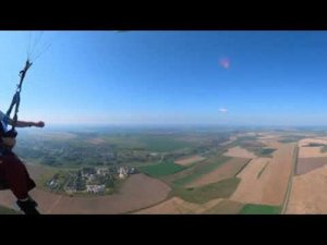 Полет на параплане с командой Траектория полета в Нижнем Новгороде 17.08.2023 в 360_4