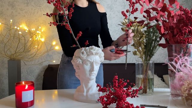 Декор на комод или стол | Илекс в интерьере | DIY