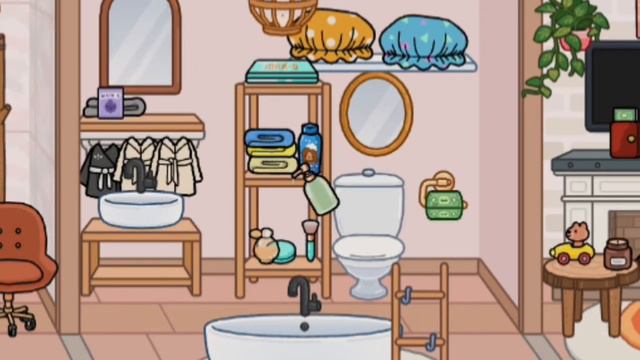 Обустройка ванны ч.2👸🧜♀️/кто заметил секретку?? смотреть онлайн