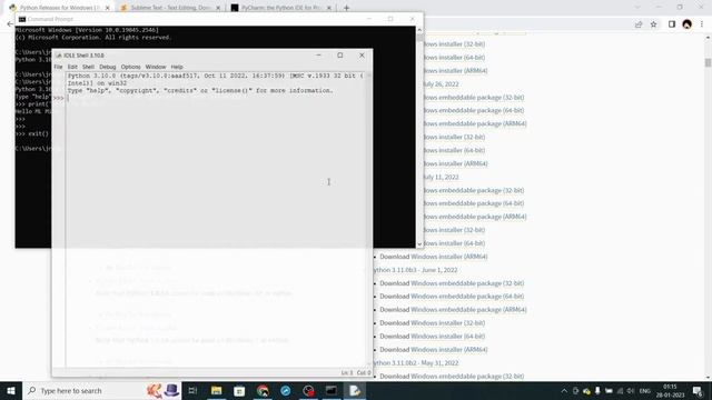 Python Tutorial for Beginners 0: Installation and Setup for Windows | ML Minds