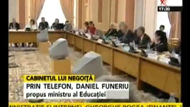 Declaratie Daniel Funeriu la nominalizarea pentru Ministerul Educatiei смотреть онлайн