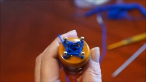 Плетение шнура на куколке. Шнур своими руками.