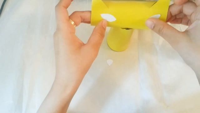 Как сделать аппликацию из цветной бумаги  #DIYpapercraft