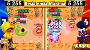 ЛЕОН ПРОТИВ ЭДГАРА 30 ТЕСТОВ! САМЫЙ СИЛЬНЫЙ БРАВЛЕР! BRAWL STARS