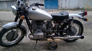 Днепр мт 11 соло звук глушителя (тромбон) / USSR Bike Sound