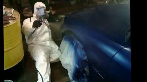 эксклюзивная покраска флейками голограмма перелив радуги по автомобилю бмв е36 320и