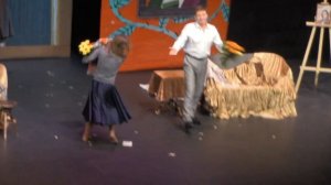 Поклоны после спектакля «Ночь её откровений», 1 декабря 2023 года, Театр на Мельникова.