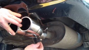 Насадка на глушитель хендай акцент тюнинг